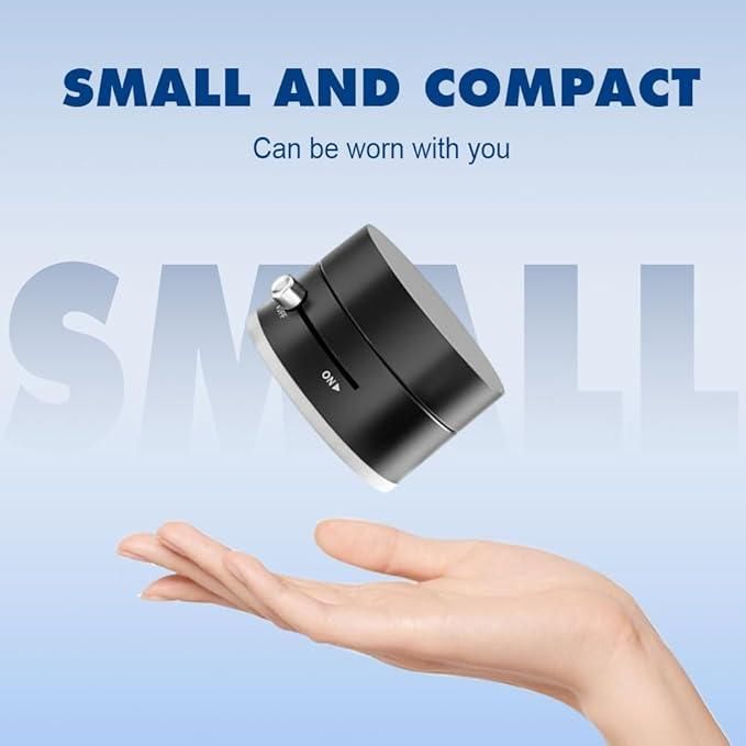 Vacuum Magnetic Suction Phone Holder | Foldable | 360° Rotatable | Double-Sided Magnetic Grip
