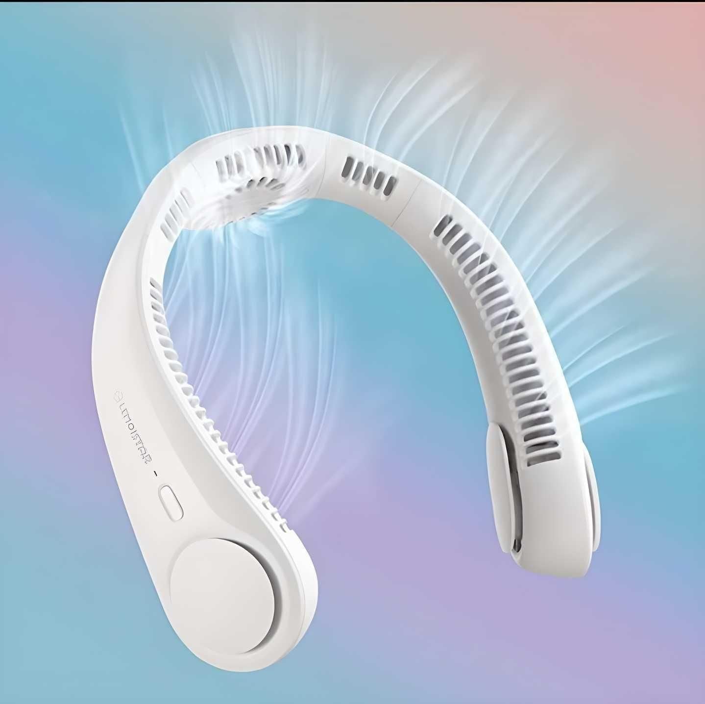 Wearable Bladeless Neck Fan – Ultimate Cooling on the Go!