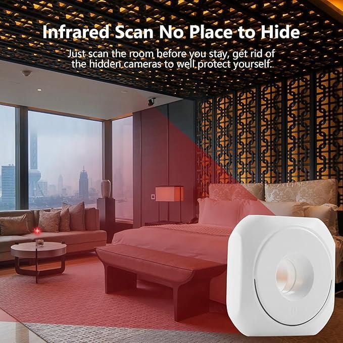 Mini Camera Detector – Anti-Spy Hidden Camera Detector Device