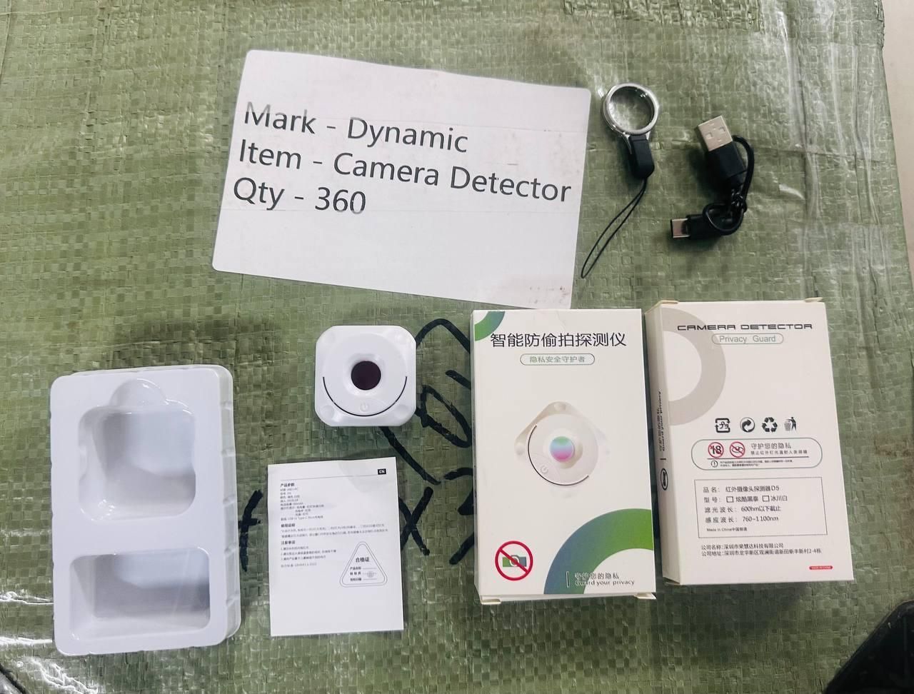 Mini Camera Detector – Anti-Spy Hidden Camera Detector Device