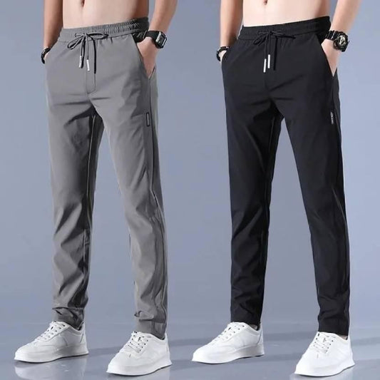 Combo of Men’s NS Lycra Track Pants (Pack of 2)
